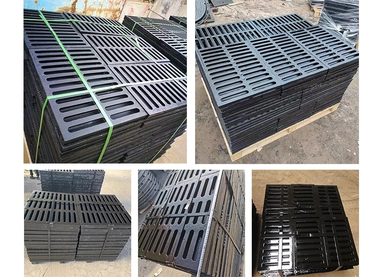 OEM Round Square Ductile Cast Iron En1433 Trench Cast Iron Top Gratings