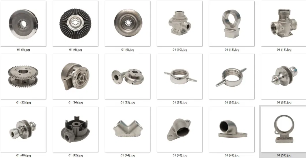 OEM Chinese Manufacture Factory Stainless Steel/ Alloy Steel/Carbon Steel Silica Sol Investment Casting/Lost Wax Casting/CNC Machining Spare Parts Casting